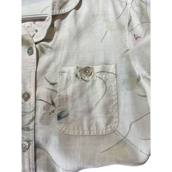 No name vintage linen top - Picture 2 of 8